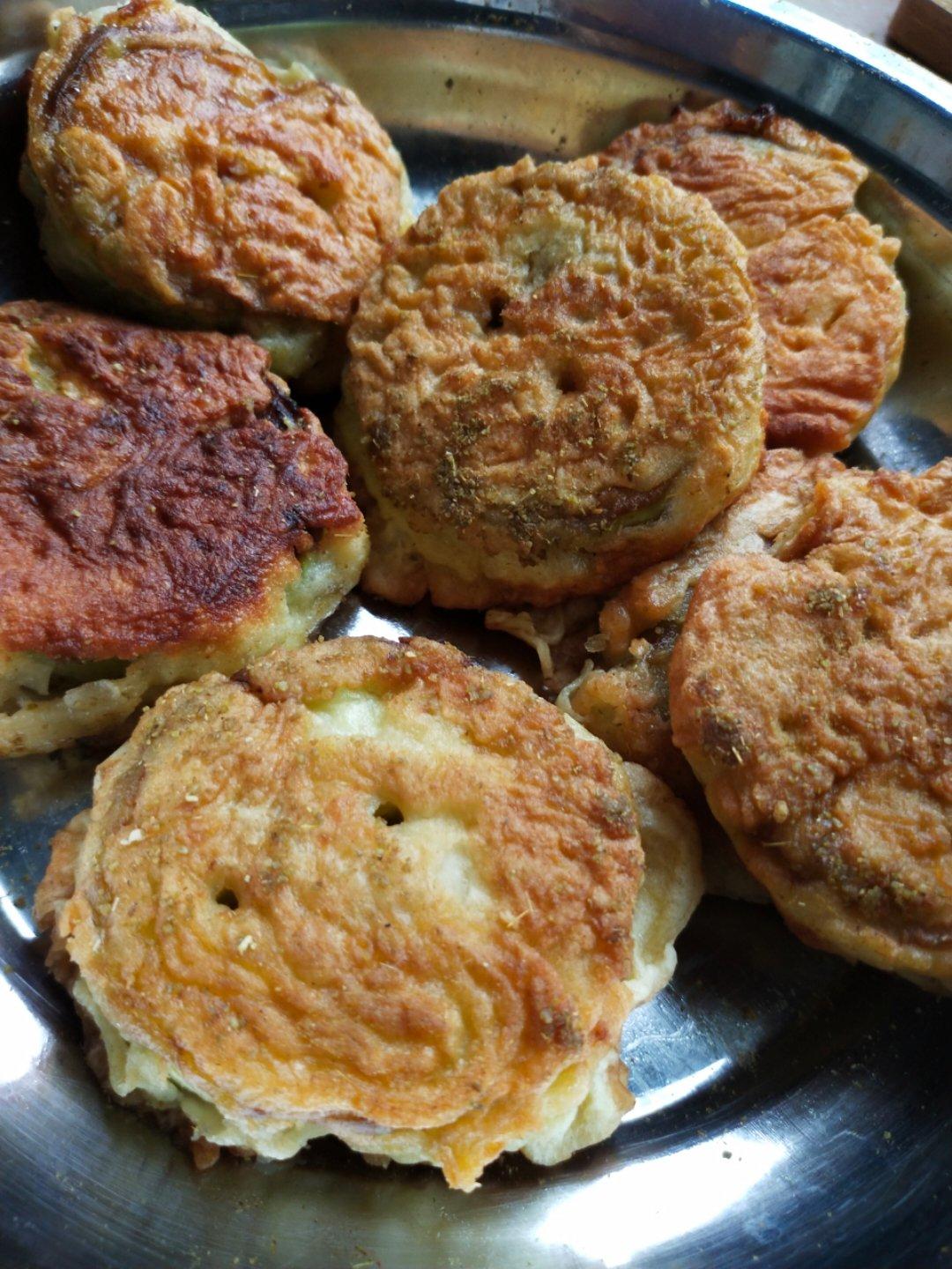 夏日煎茄饼
