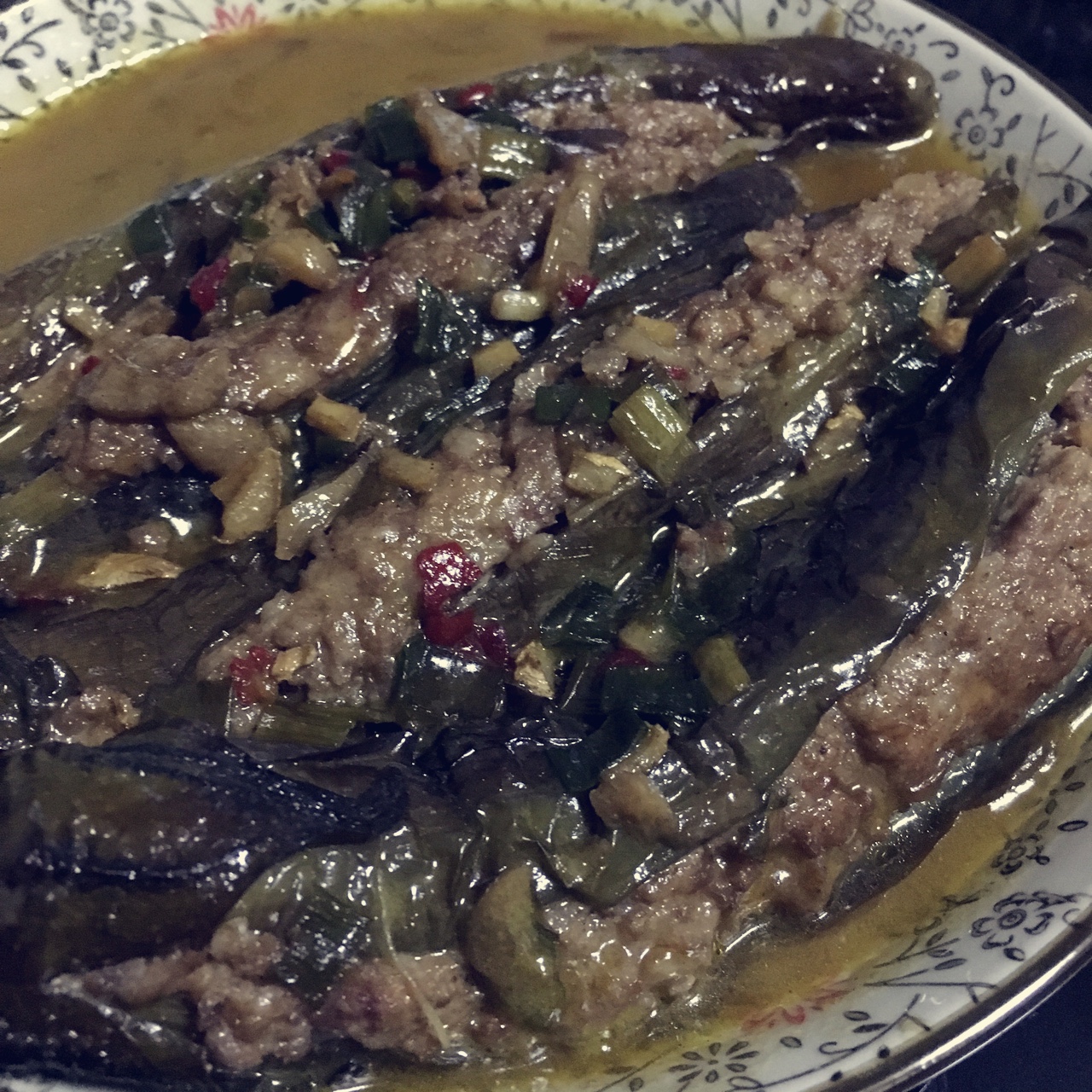 惟壹仯爷做的炖茄盒