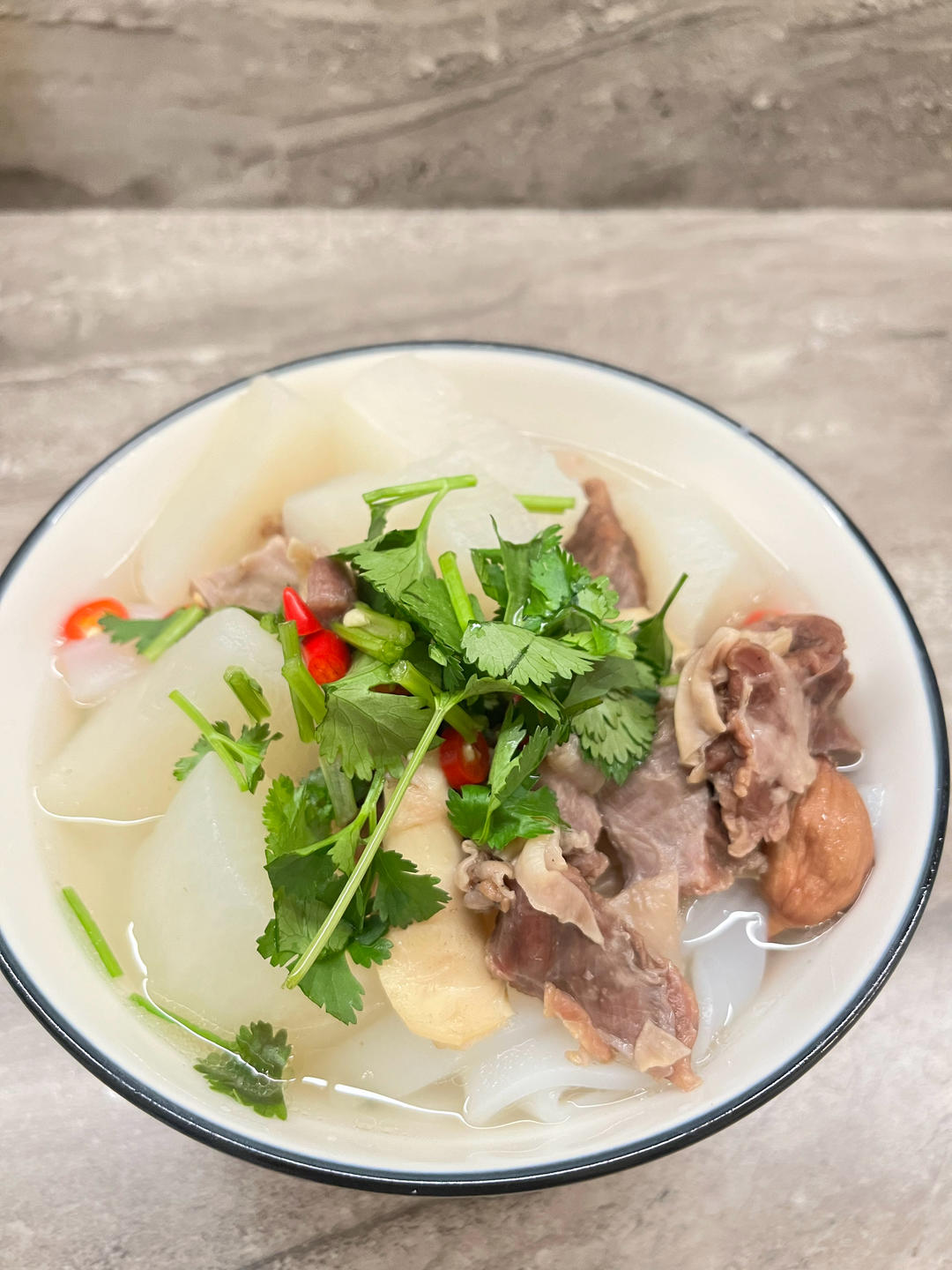 白萝卜牛腩汤（含清炖牛肉做法）