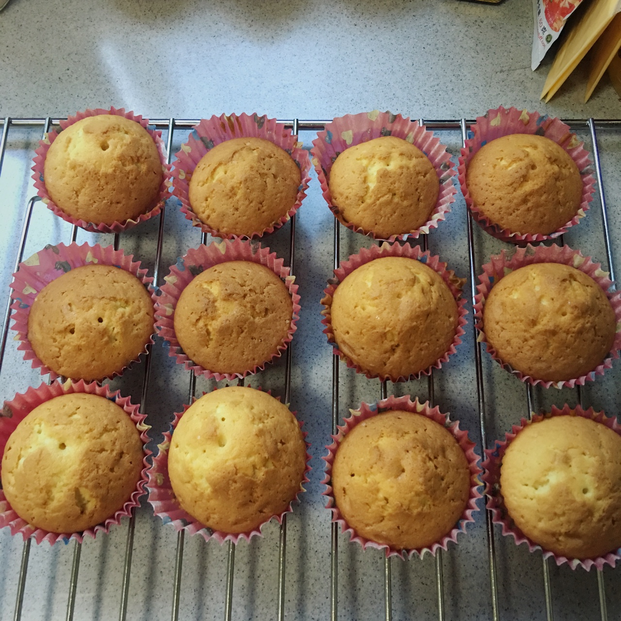 香草纸杯蛋糕 vanilla Cupcake