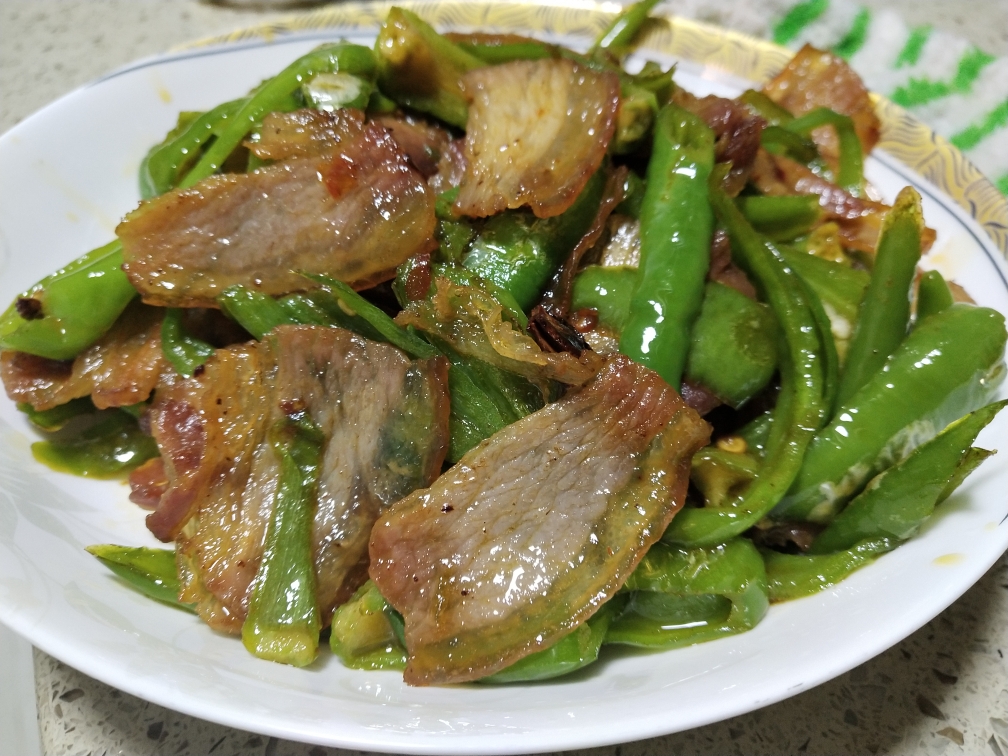 青椒炒腊肉