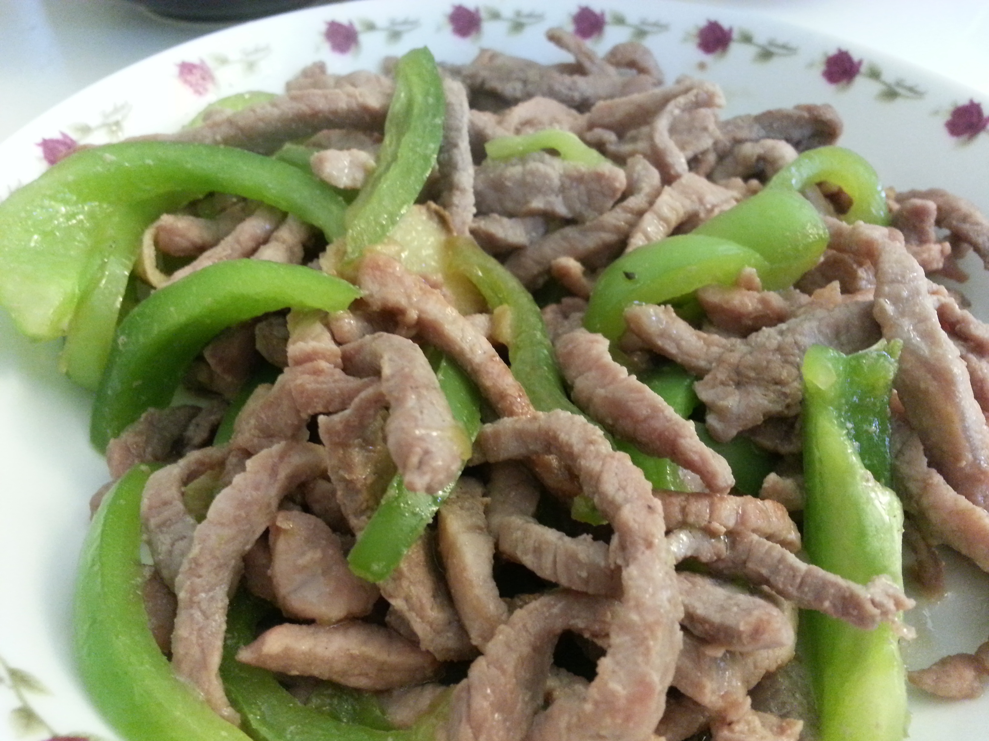 青椒肉丝