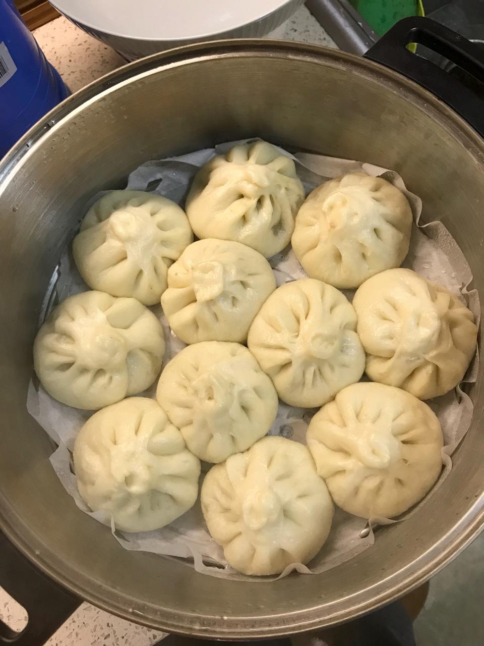 手工包子（肚脐包）