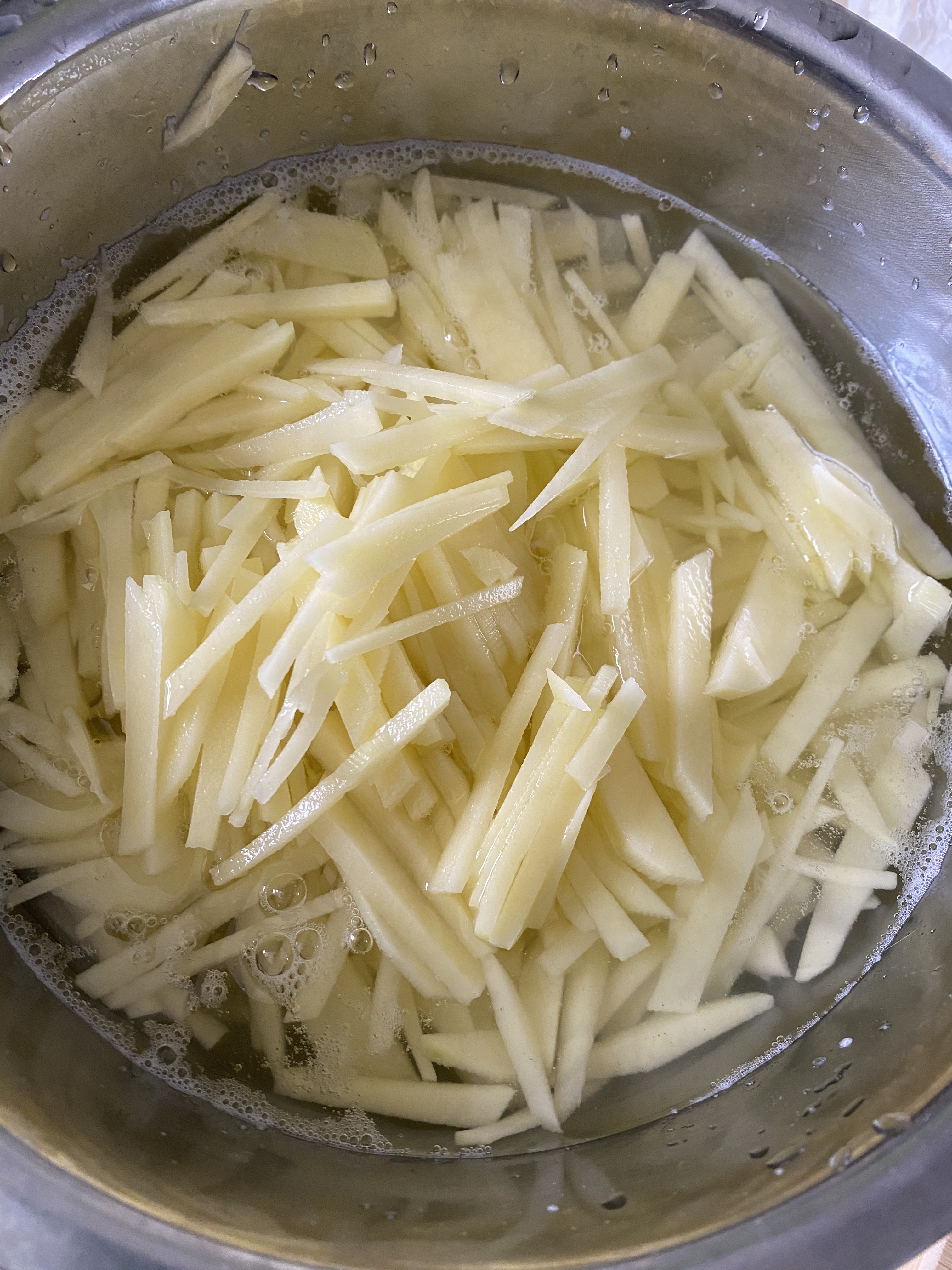 豆瓣酱土豆丝的做法 步骤2