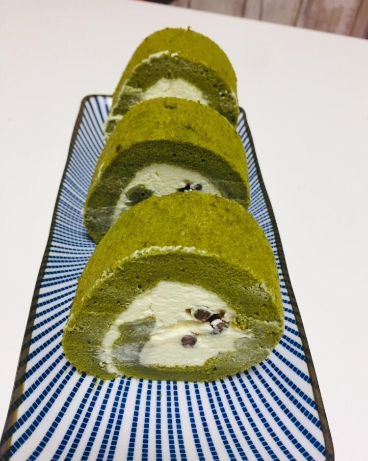 日式抹茶蛋糕卷