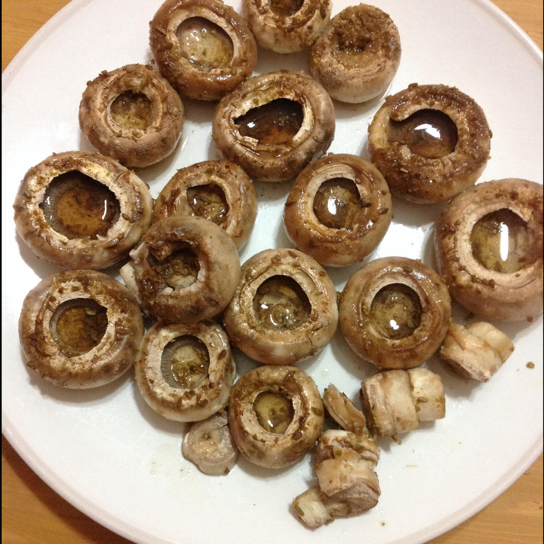 烤口蘑(烤箱)(减肥食品）