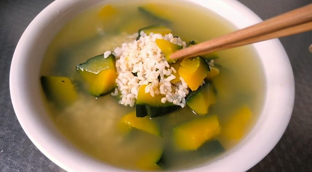 健康减脂南瓜糙米粥的做法