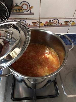 番茄土豆红扁豆汤的做法 步骤6