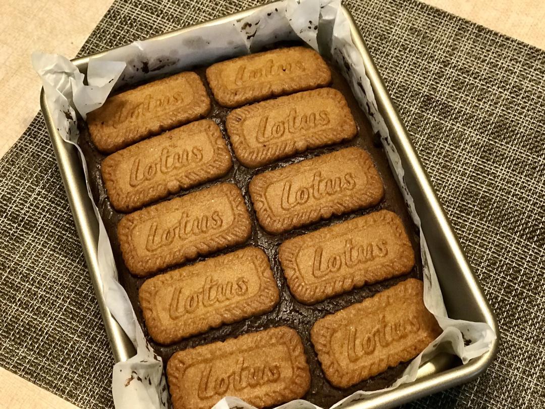 ㊙️巧克力控必入‼️零失误的焦糖饼干布朗尼‼️