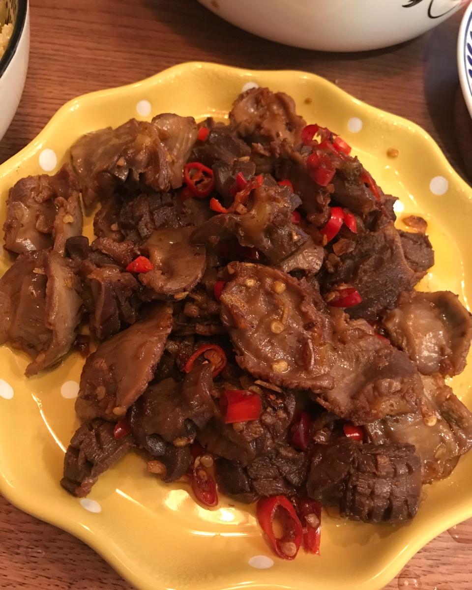 小米椒爆鸡胗