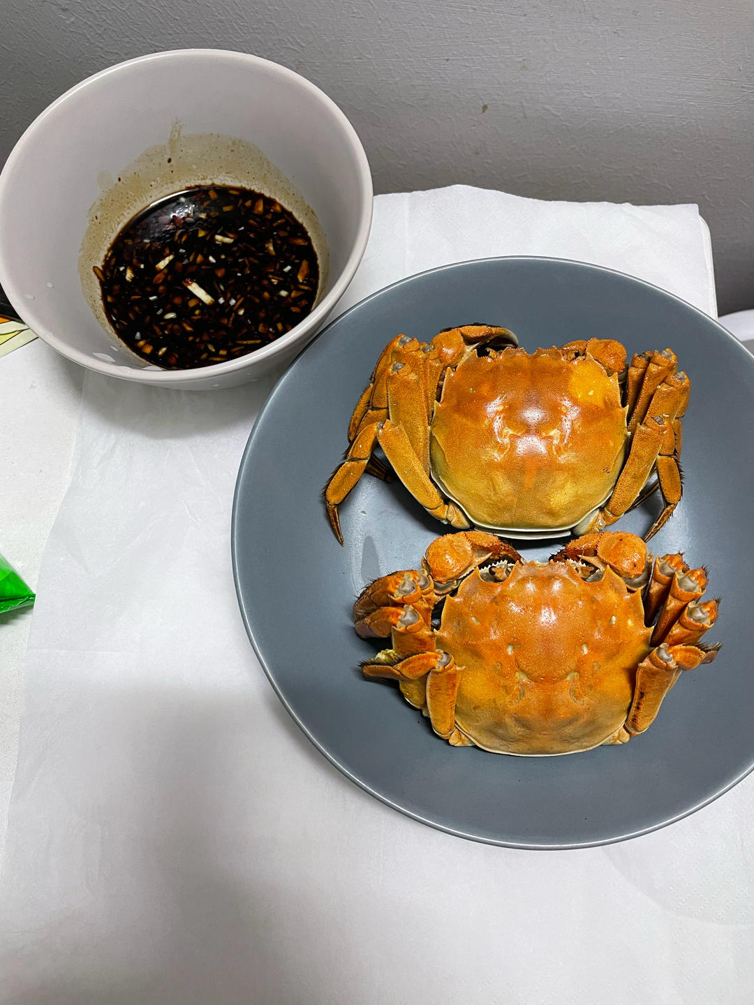 清蒸大闸蟹