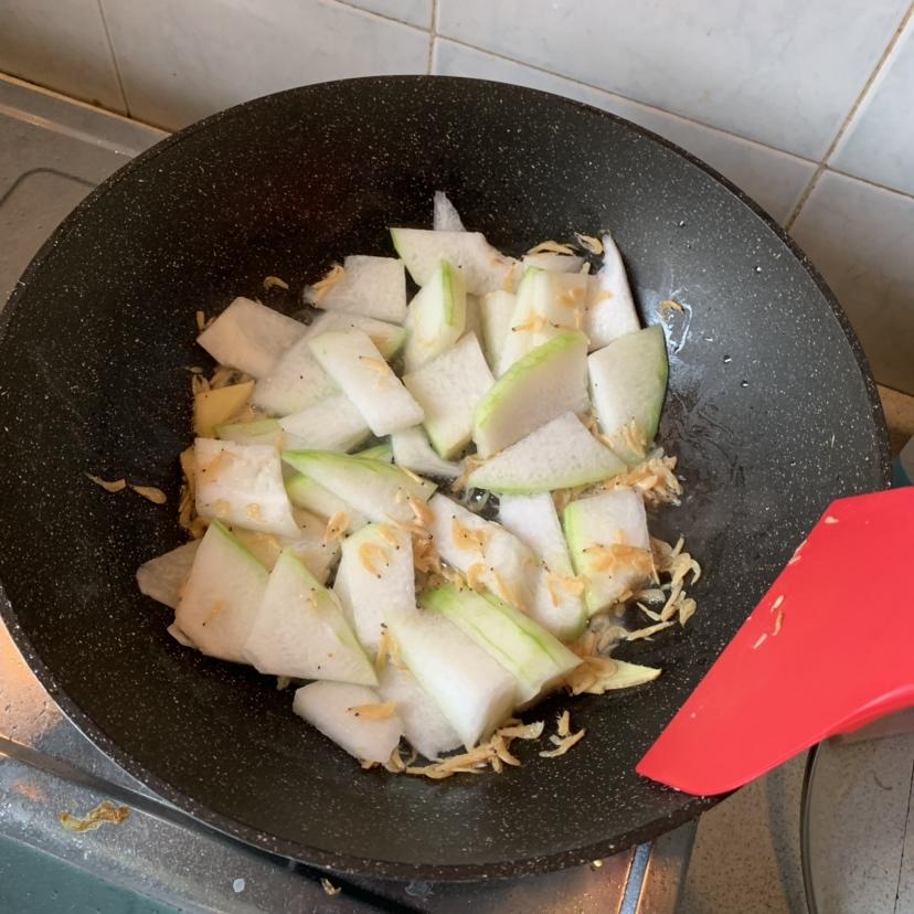 虾皮炒冬瓜
