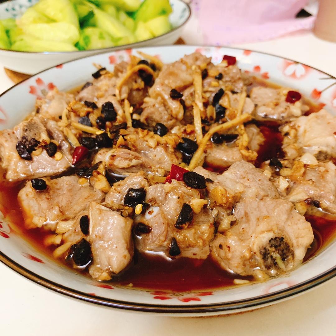 豆豉蒸排骨
