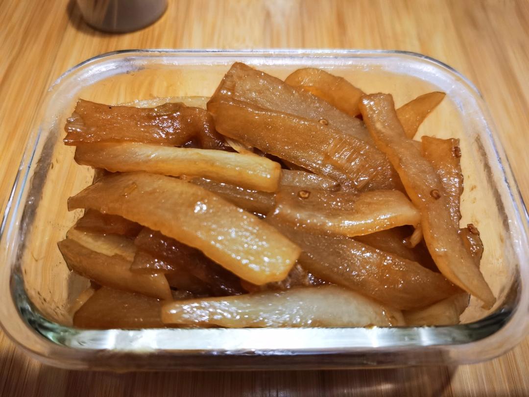 比肉还好吃的，炒白萝卜