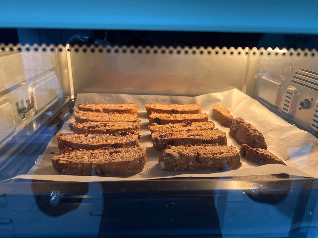 【健康零食】燕麦坚果意式脆饼