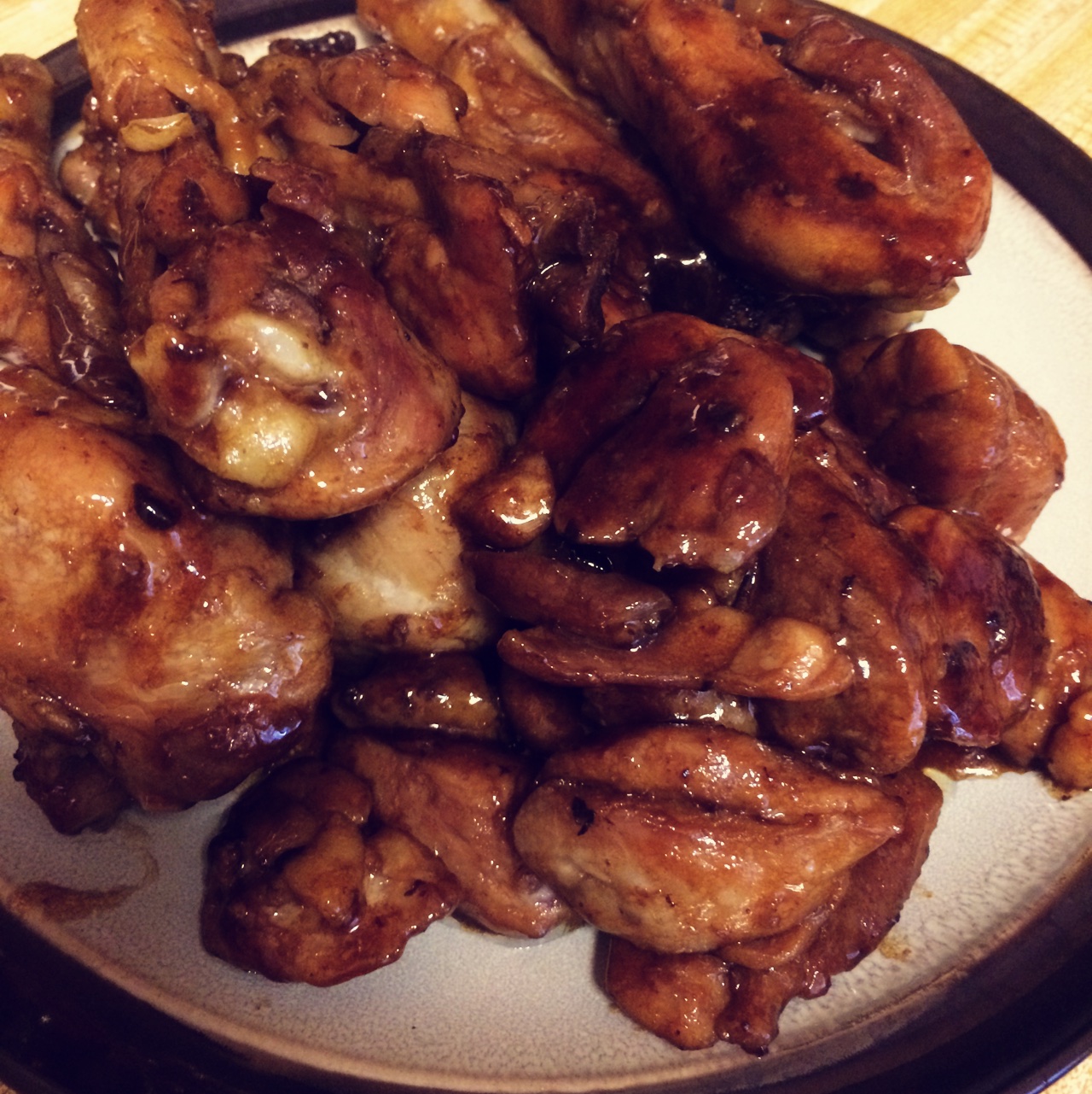 简单快手照烧鸡腿饭