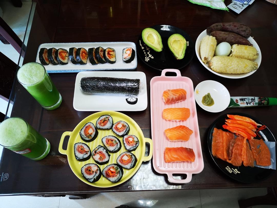 家里也能做出的日料经典寿司卷