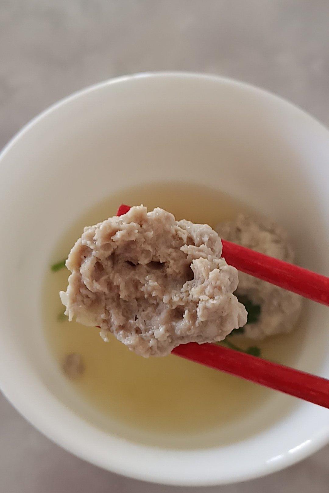 冬瓜汆丸子汤