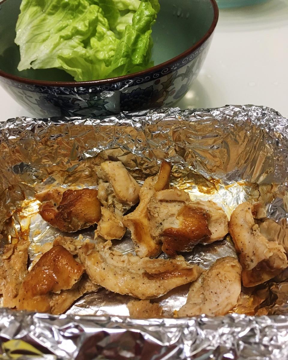 无油低脂烤鸡胸肉（减肥版）