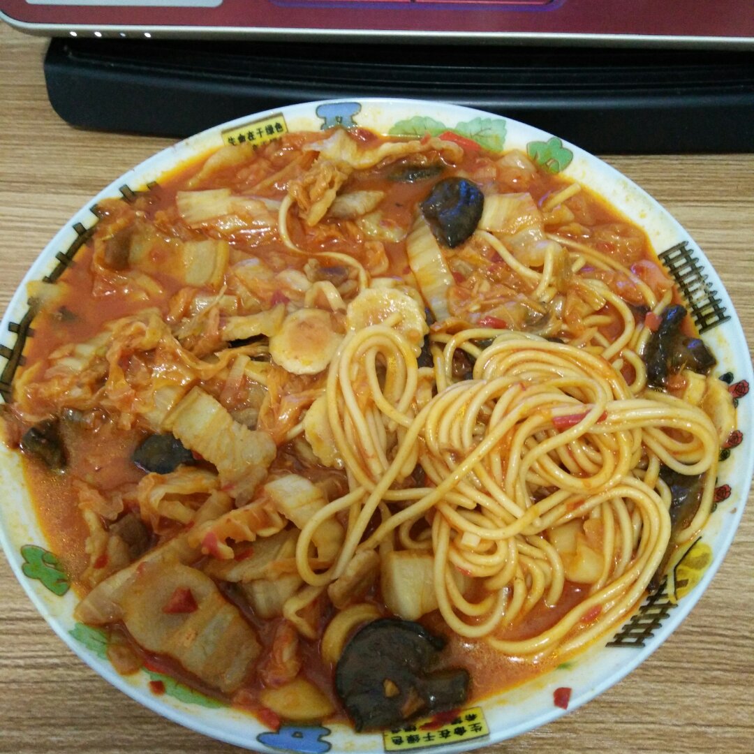 辣白菜锅