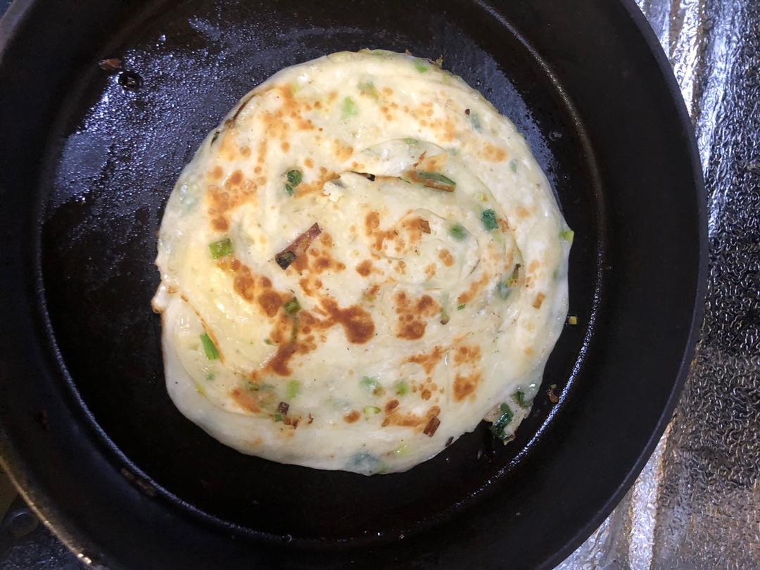 自制葱油饼