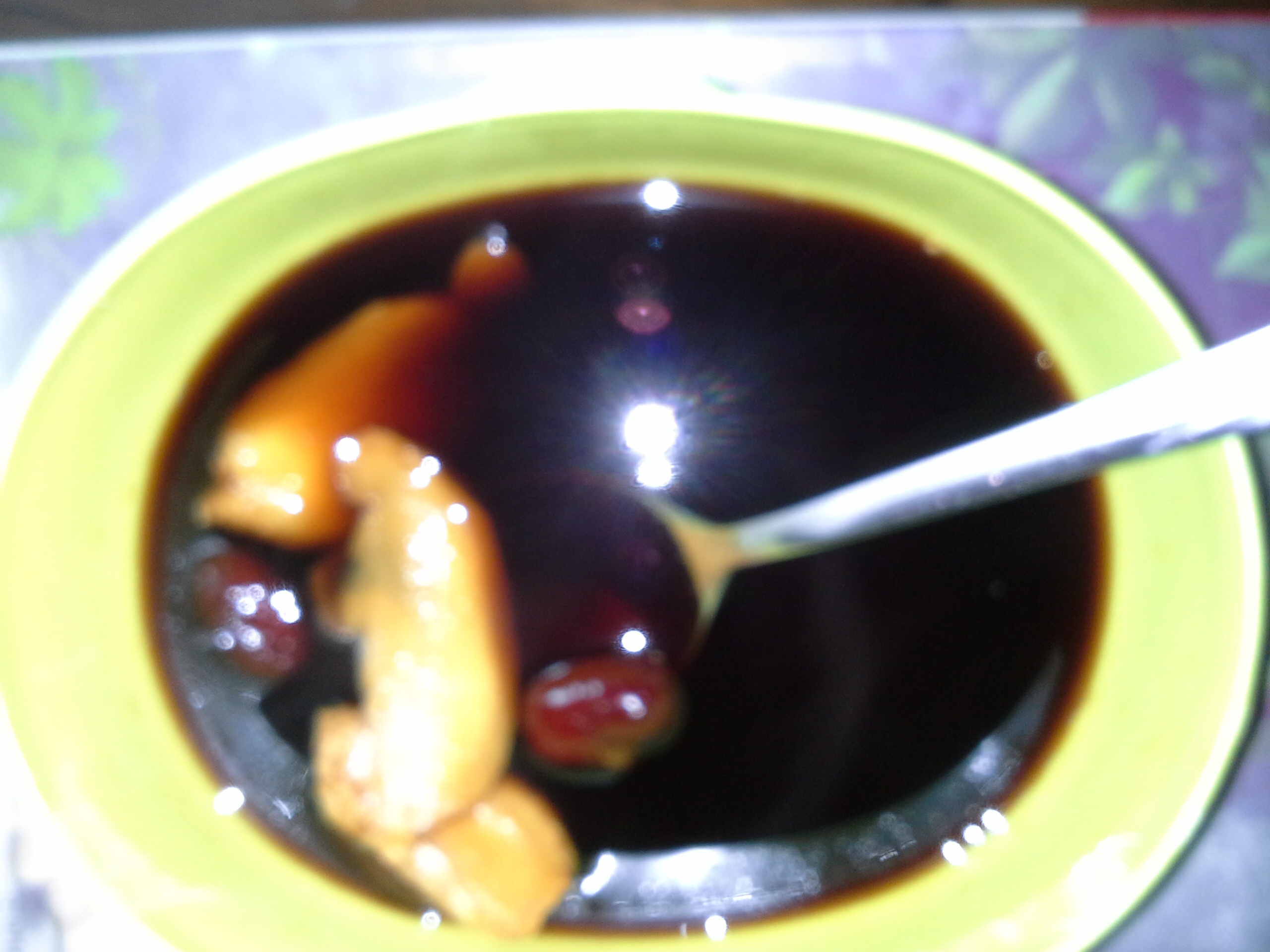 姜味红枣红糖番薯糖水
