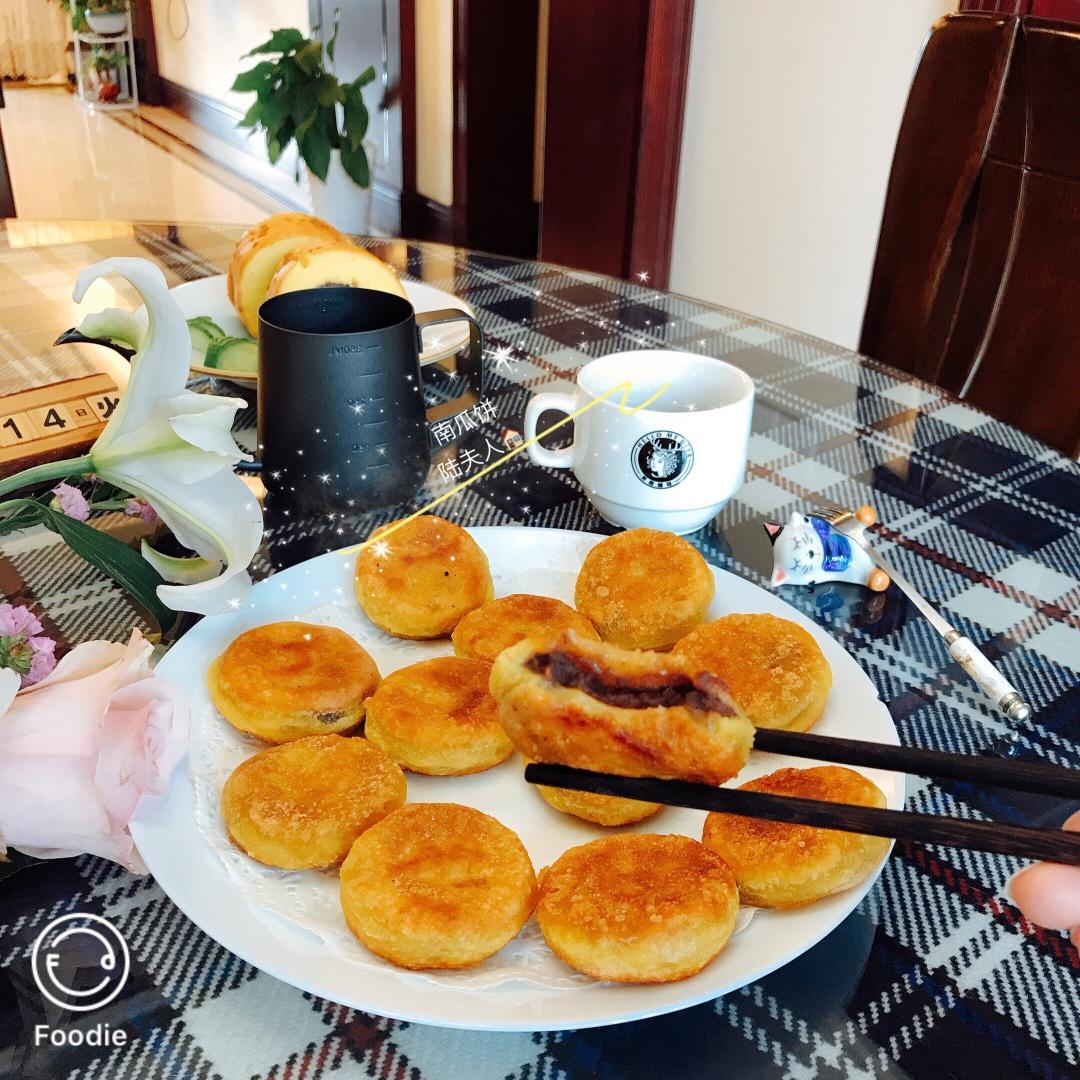 南瓜鲜肉塌饼