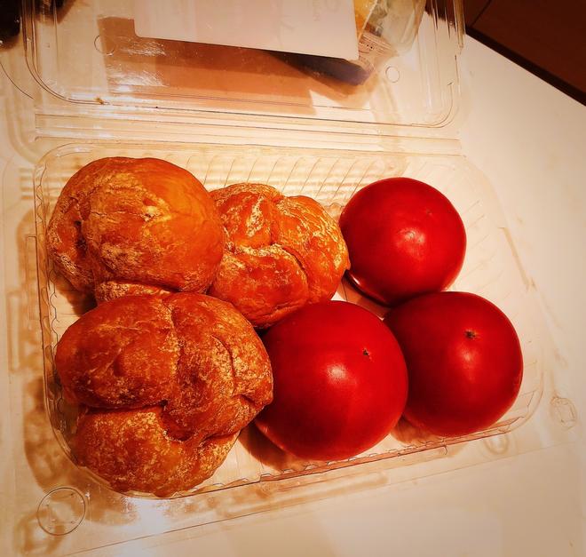 低脂番茄纽结面包的做法