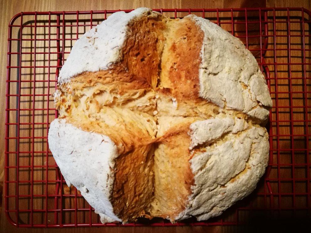 全麦苏打面包丨健康·烘焙