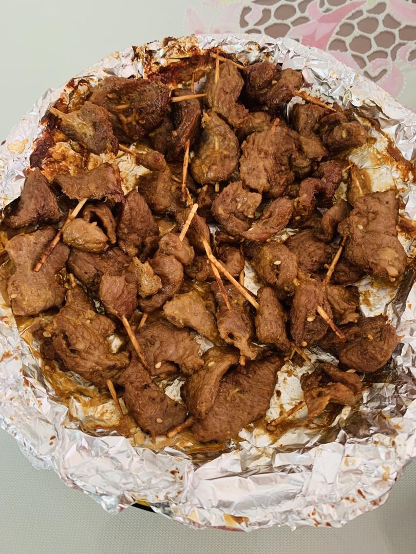 烤羊肉串/孜然羊肉/烤羊排 (烤箱/空气炸锅版)