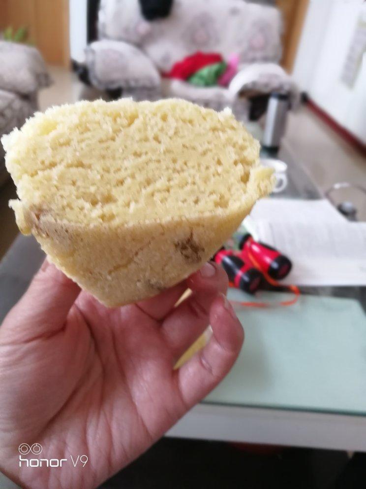 葡萄干玉米面发糕