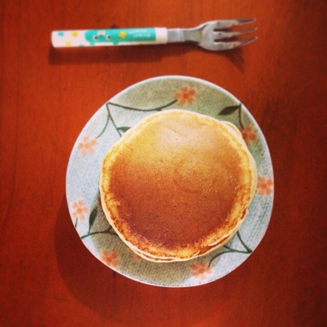 超级简单pancake【无黄油健康版】