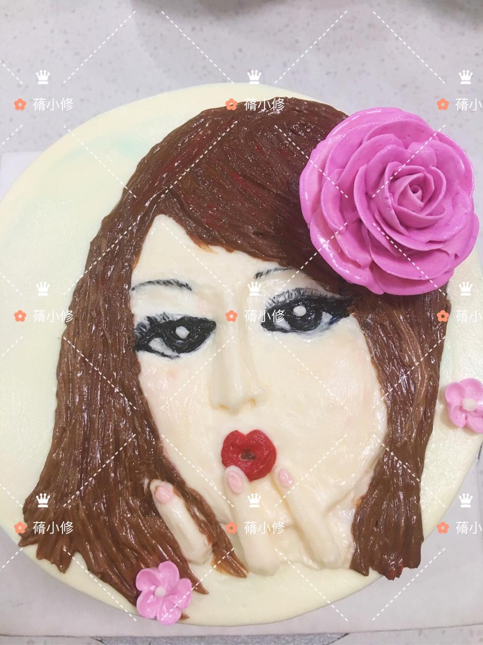 3D立体彩绘蛋糕