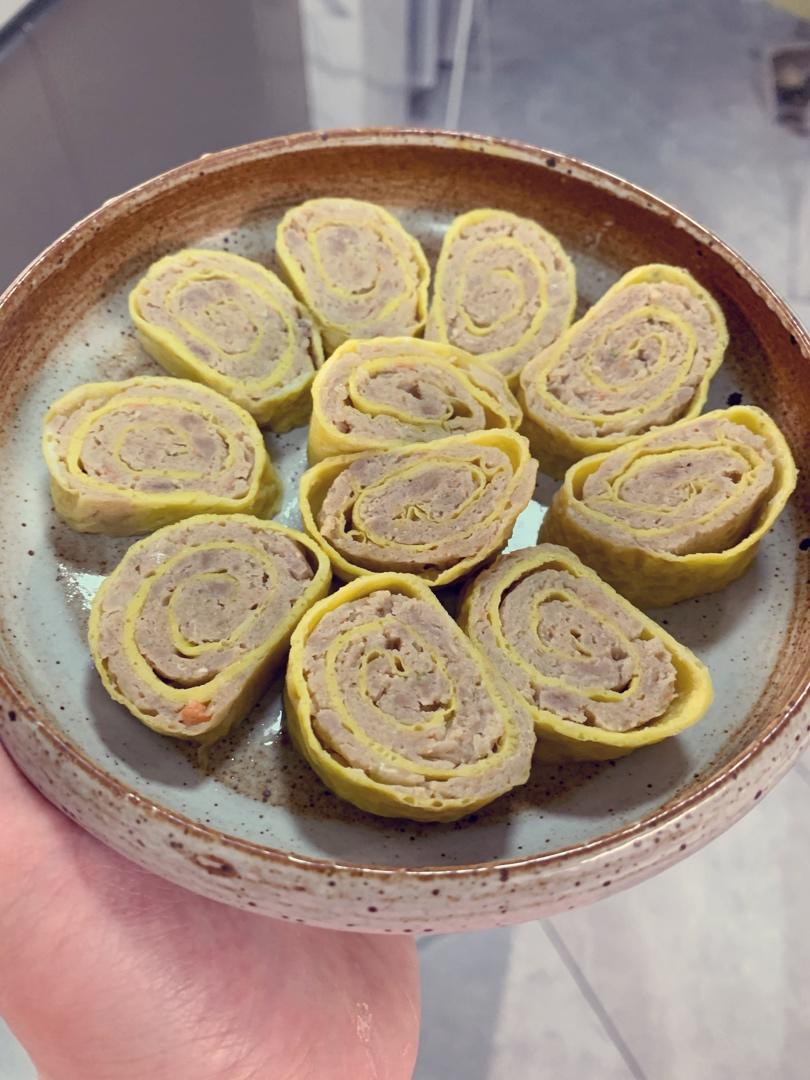 潮汕菜 蛋卷(蛋肉卷)