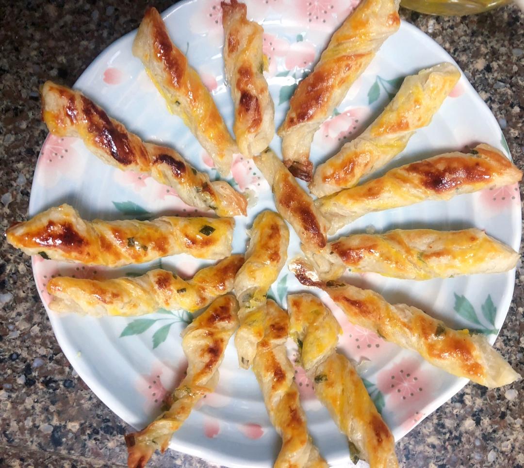 手抓饼的100种神仙吃法❗️手抓饼做的可颂～