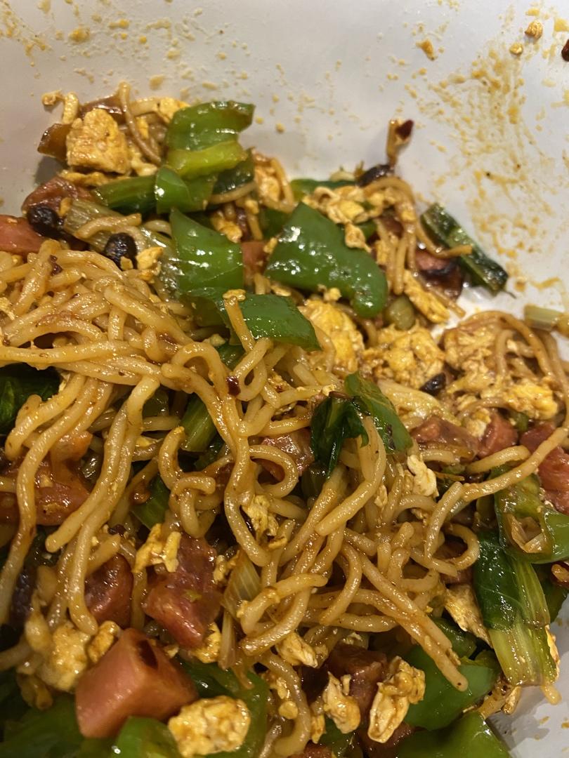 🍜最简单最好吃的家常炒面
