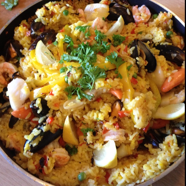 【曼食慢语】Seafood Paella 西班牙海鲜饭