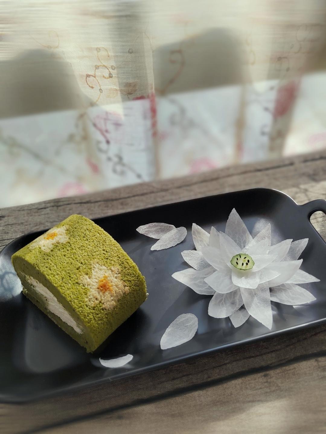 简单就是美·绽放的荷花（白萝卜）