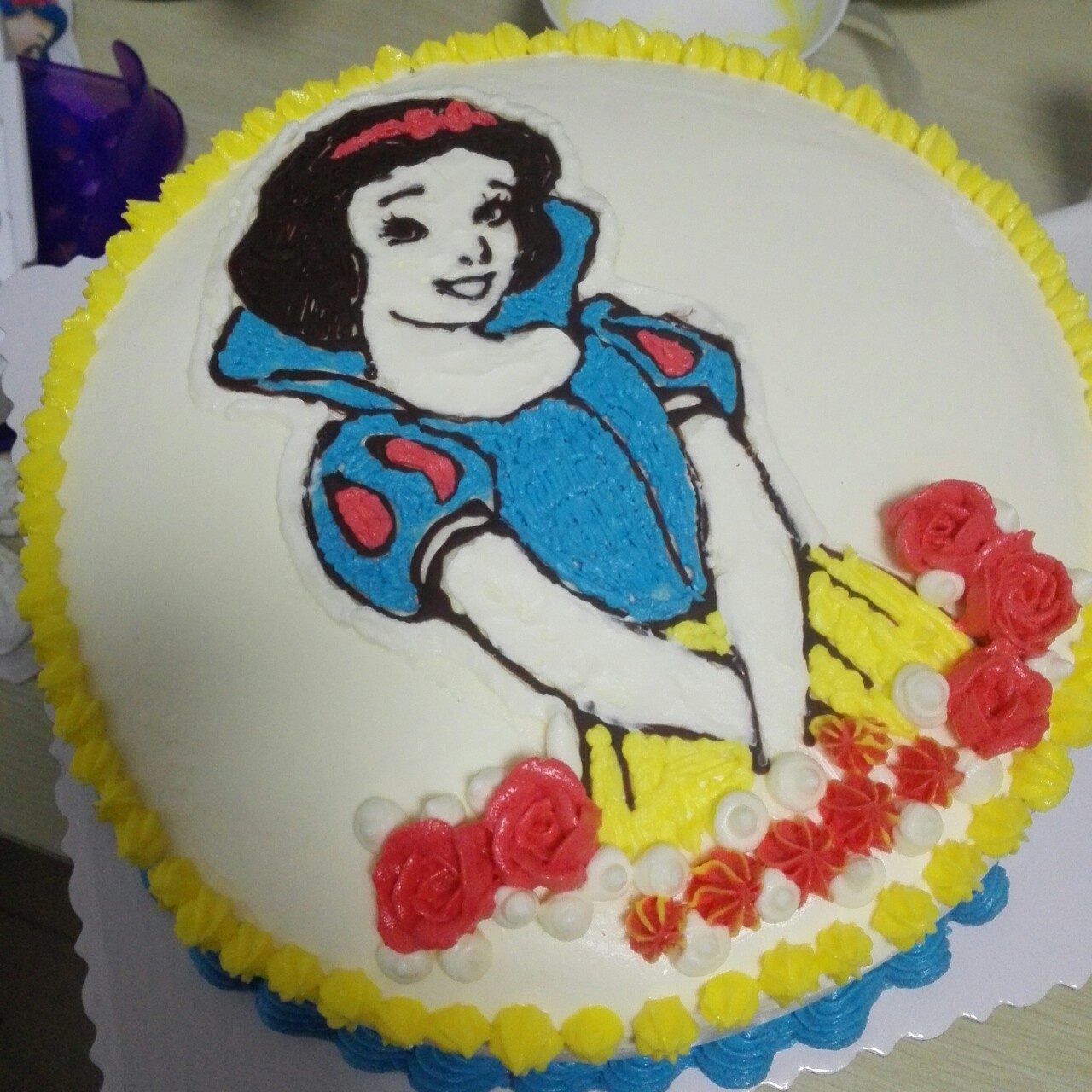 超简单完美戚风蛋糕（6寸2蛋）附打发、翻拌、脱模视频