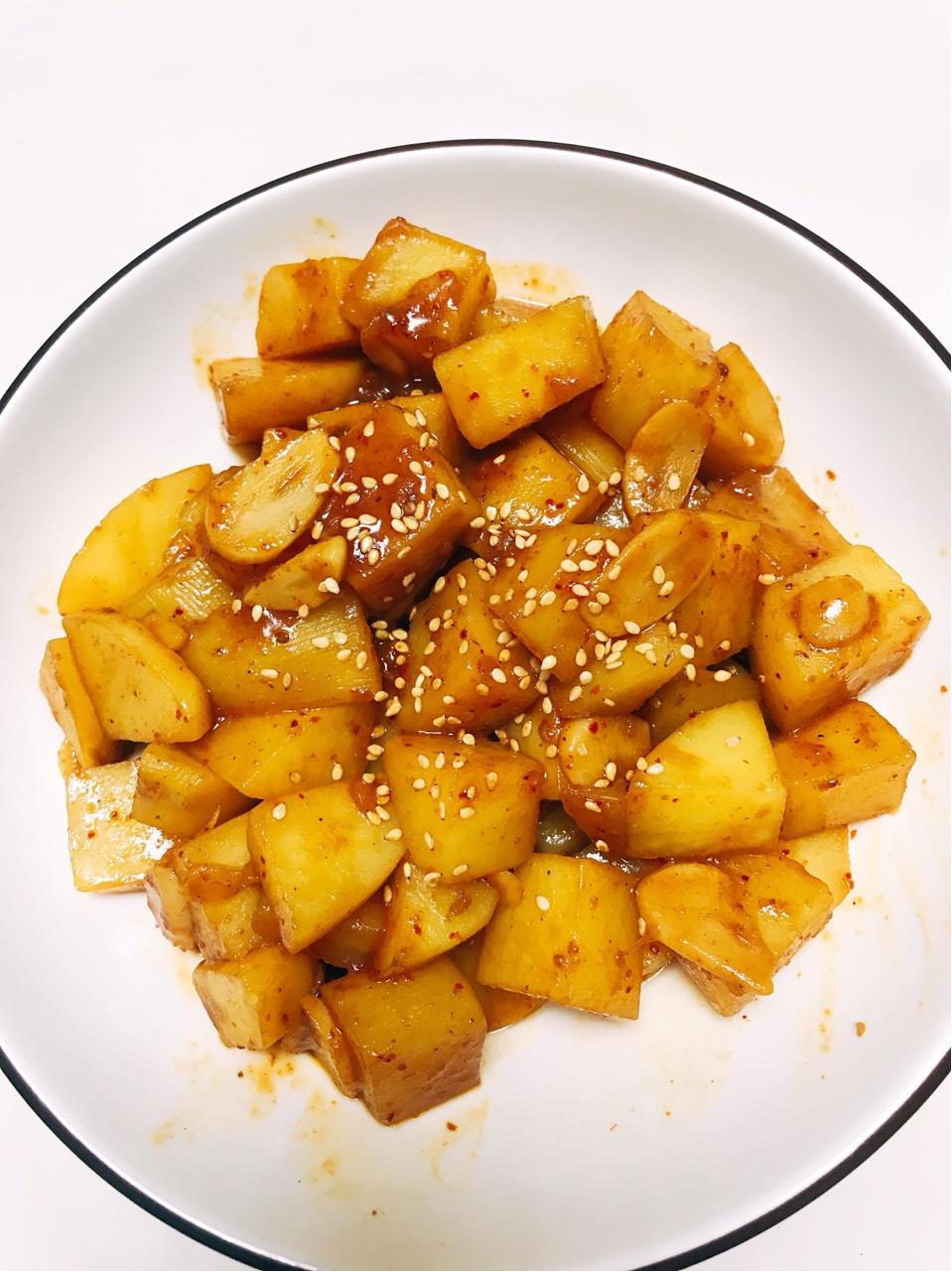 红烧土豆块