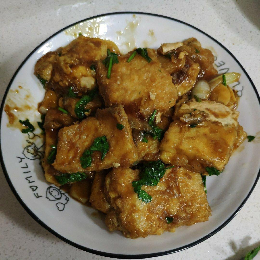无敌好吃的香煎豆腐