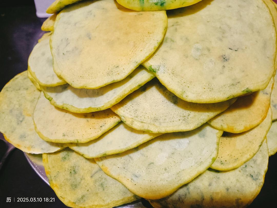 野菜杂粮面粉饼