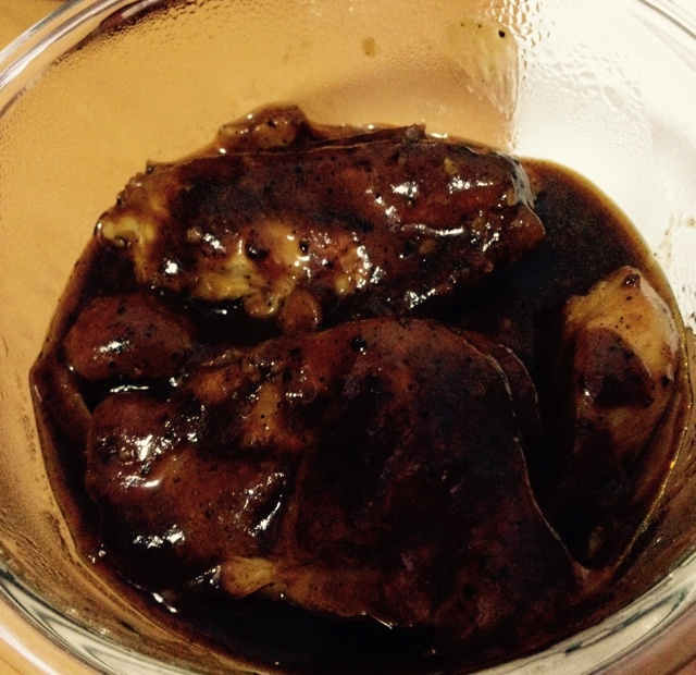 黑胡椒汁烧鸡腿肉