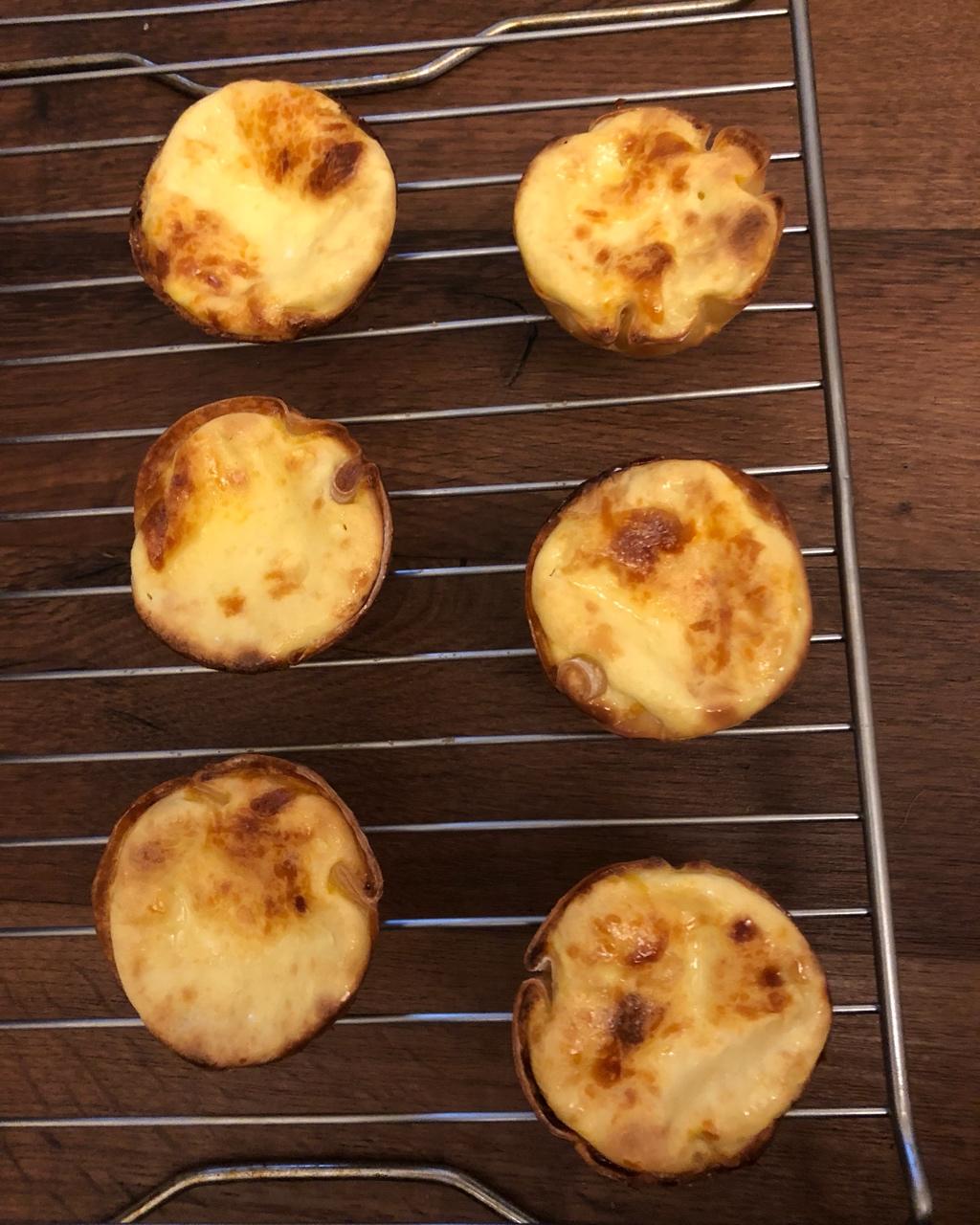 饺子皮蛋挞
