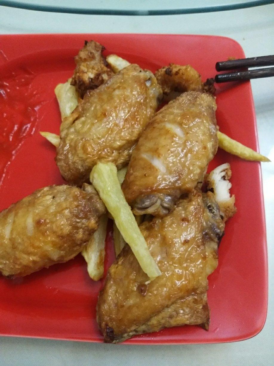 干煱鸡翅（空气炸锅版）
