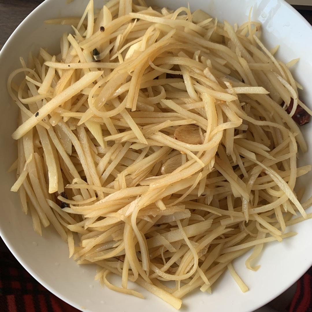 🌶️5分钟搞定“酸辣土豆丝”超级好吃开胃