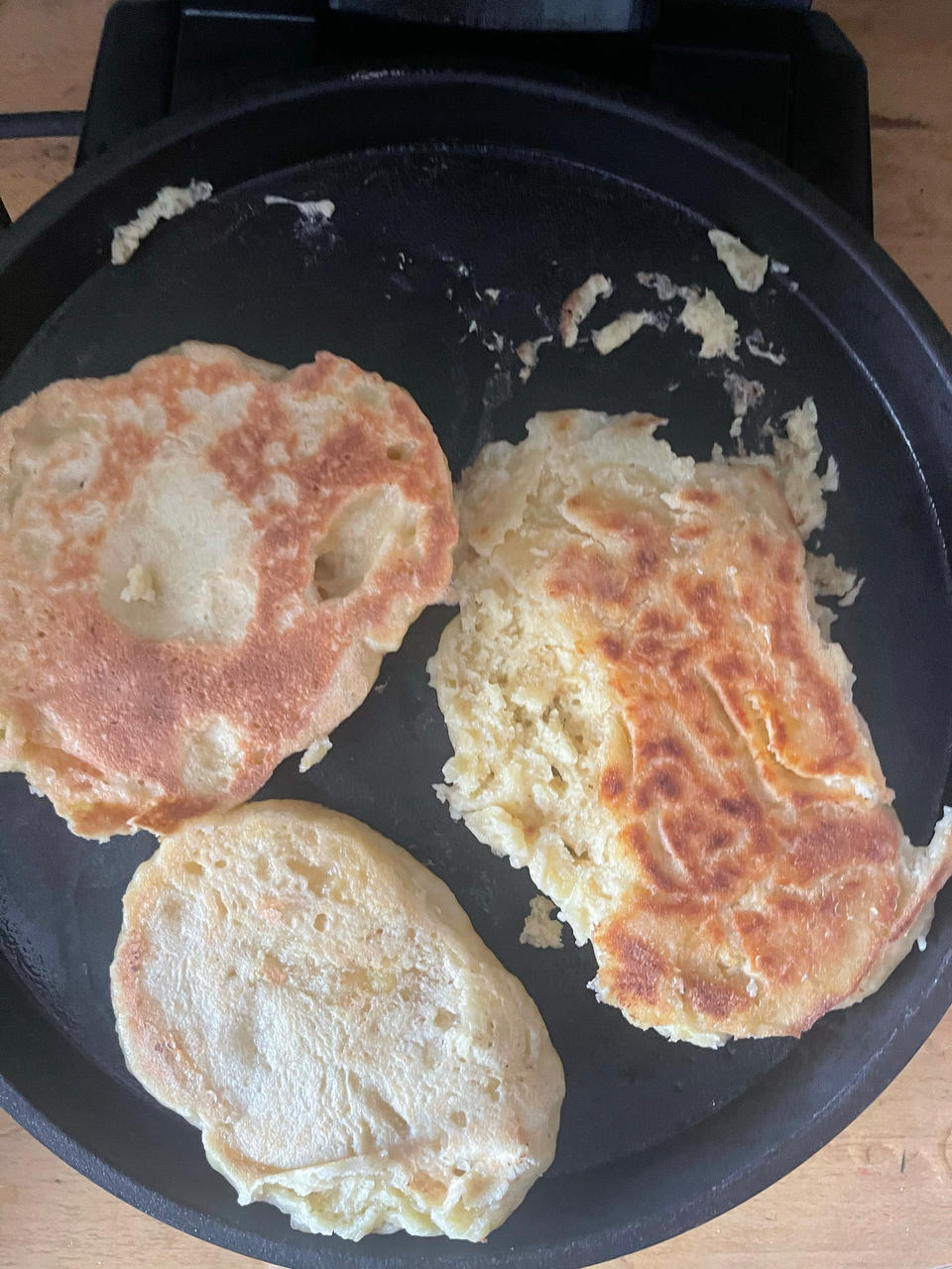 农家乐中的锅贴饼子（玉米饼子 大饼子）