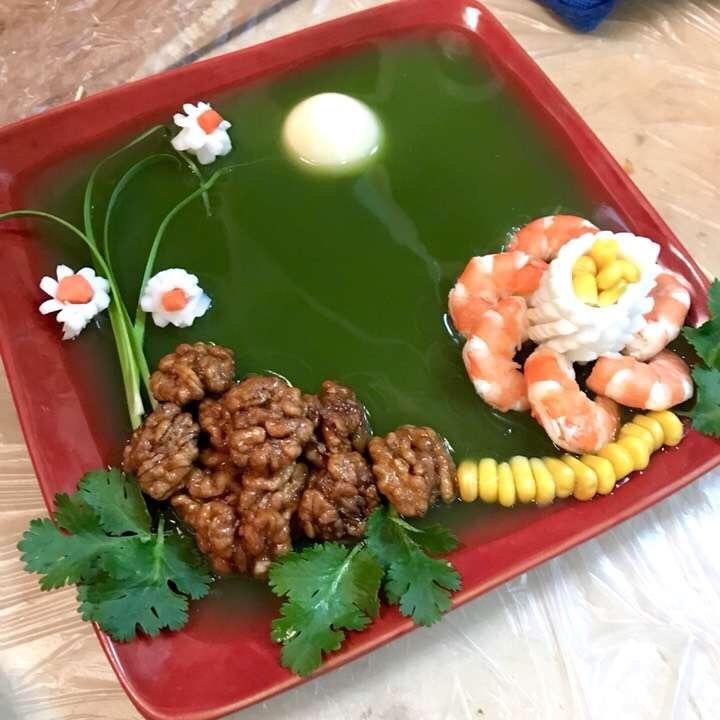 可爱娜娜0325做的花好月圆