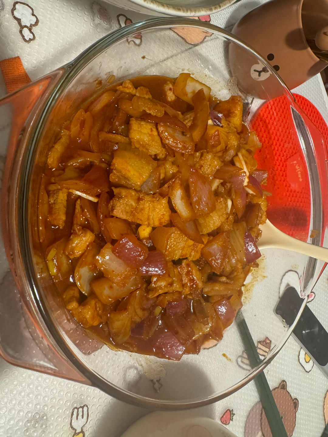 秘制泡菜炒五花肉