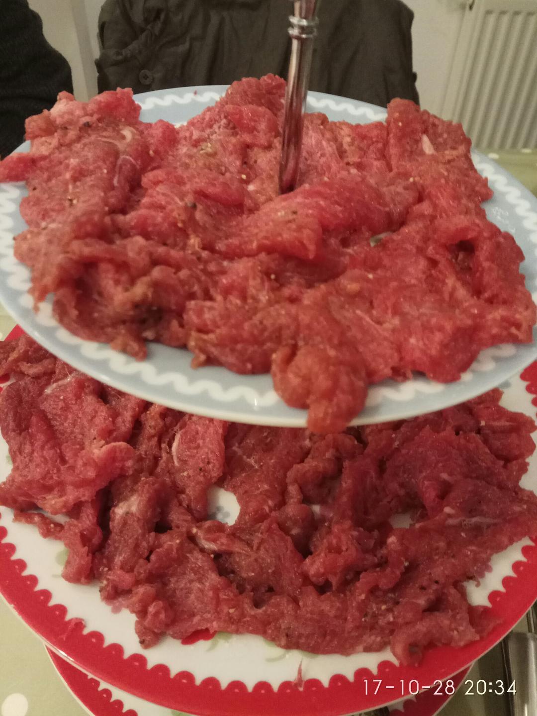 黑椒牛肉片 不是铁板的